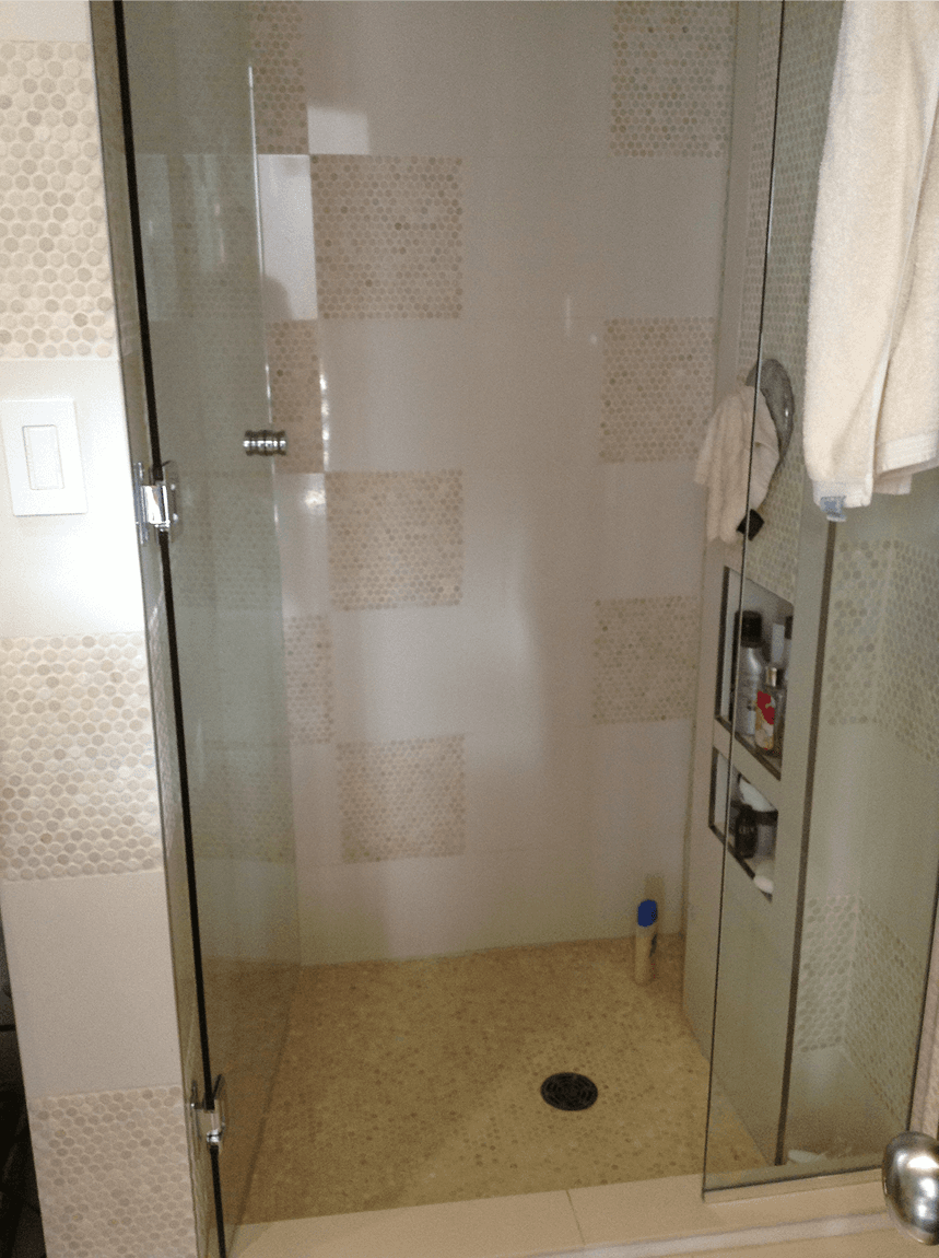 Shower tile